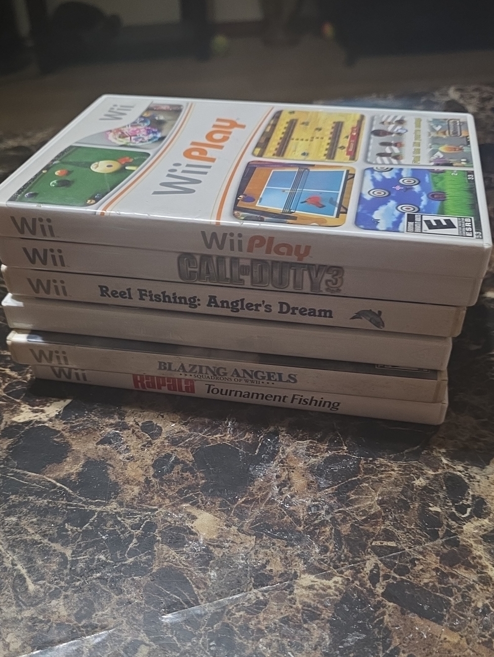 6 Nintendo Wii Game Lot